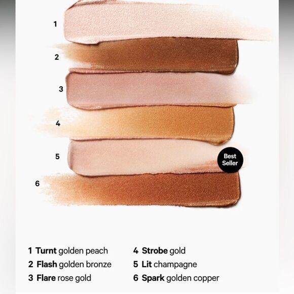 🌷$15 Milk Makeup Flare (Rose Gold) Highlighter New FullSz - Picture 5 of 8